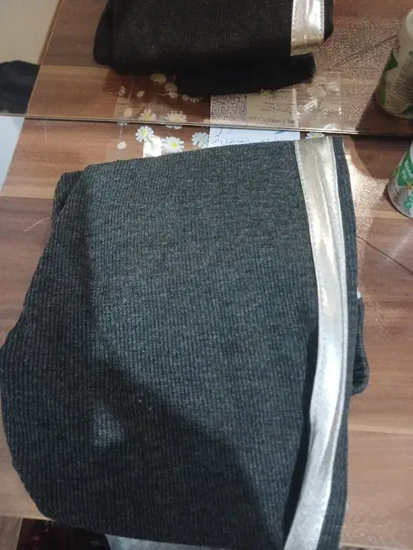 شلوار لی  مشکی جذب زنانه و لگ کبریتی طوسی|لباس|شیروان (خراسان), |دیوار