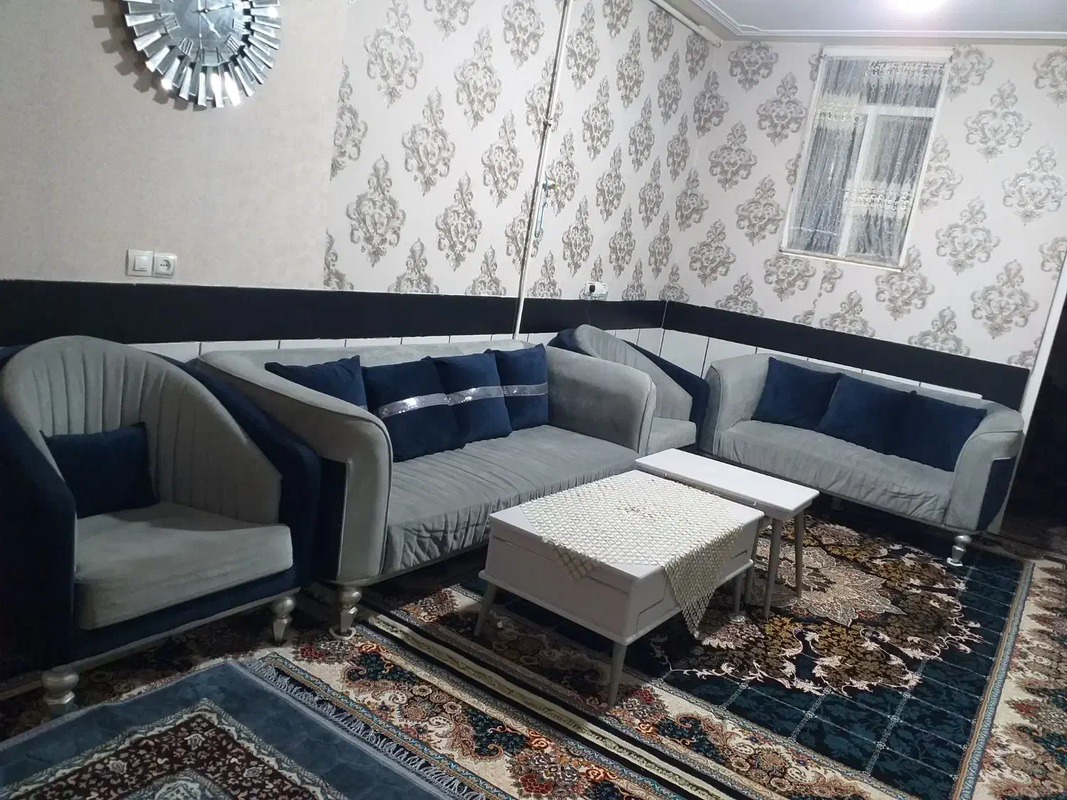 مبل ۷نفره|مبلمان خانگی و میز عسلی|خرمآباد, |دیوار