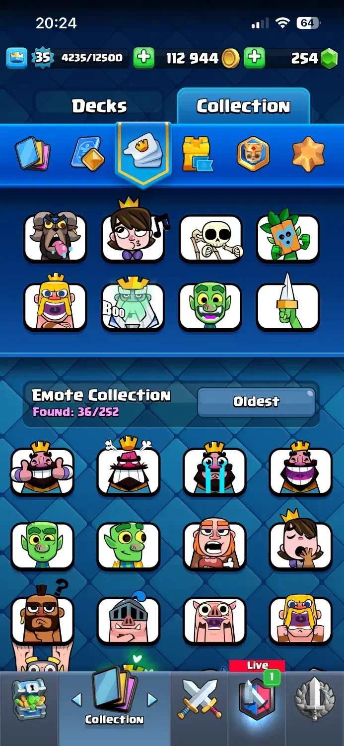 اکانت کلش رویال|کنسول، بازی ویدئویی و آنلاین|ساری, |دیوار