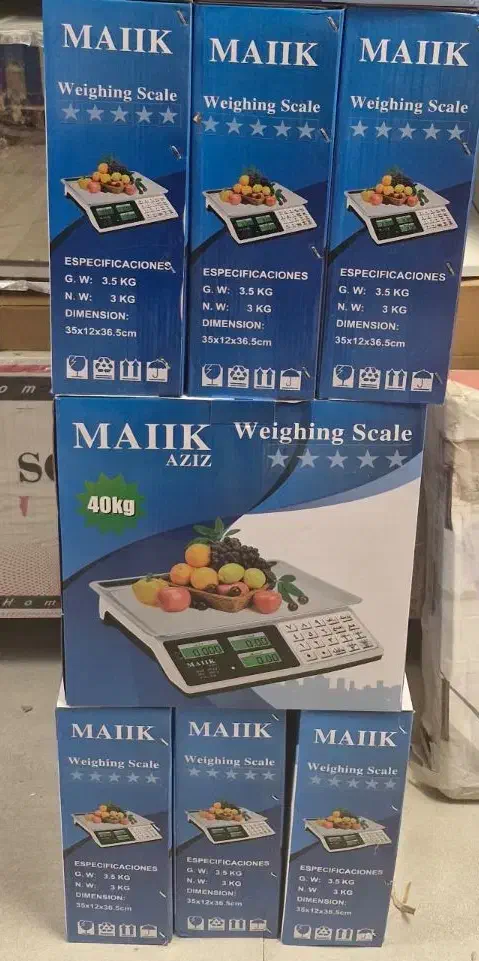 ترازو ۴۰ کیلویی برند محک صفحه کلید استیل|فروشگاه و مغازه|مشهد, مصلی (کارمندان اول)|دیوار