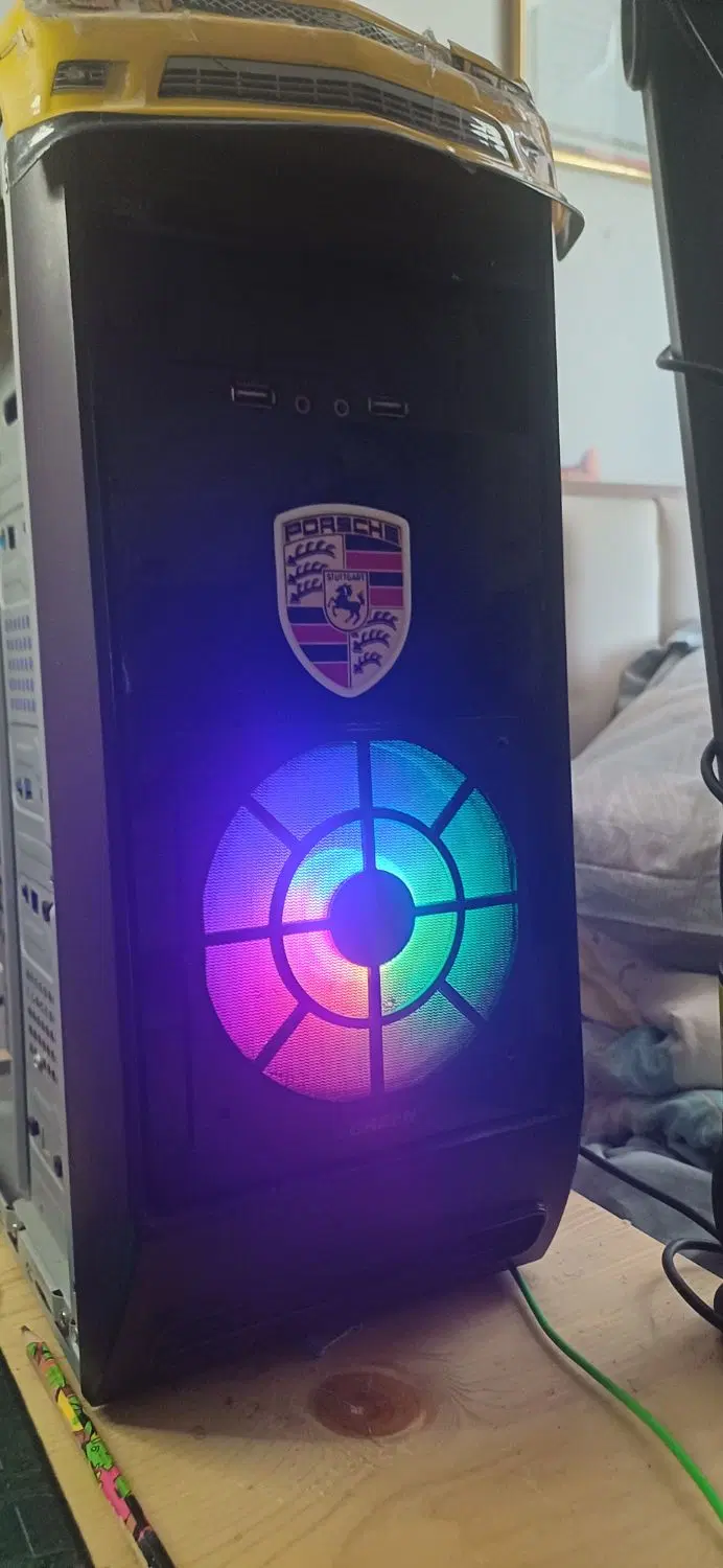 قاب کیس فن rgb|قطعات و لوازم جانبی رایانه|کرج, شهرک سهرابیه|دیوار
