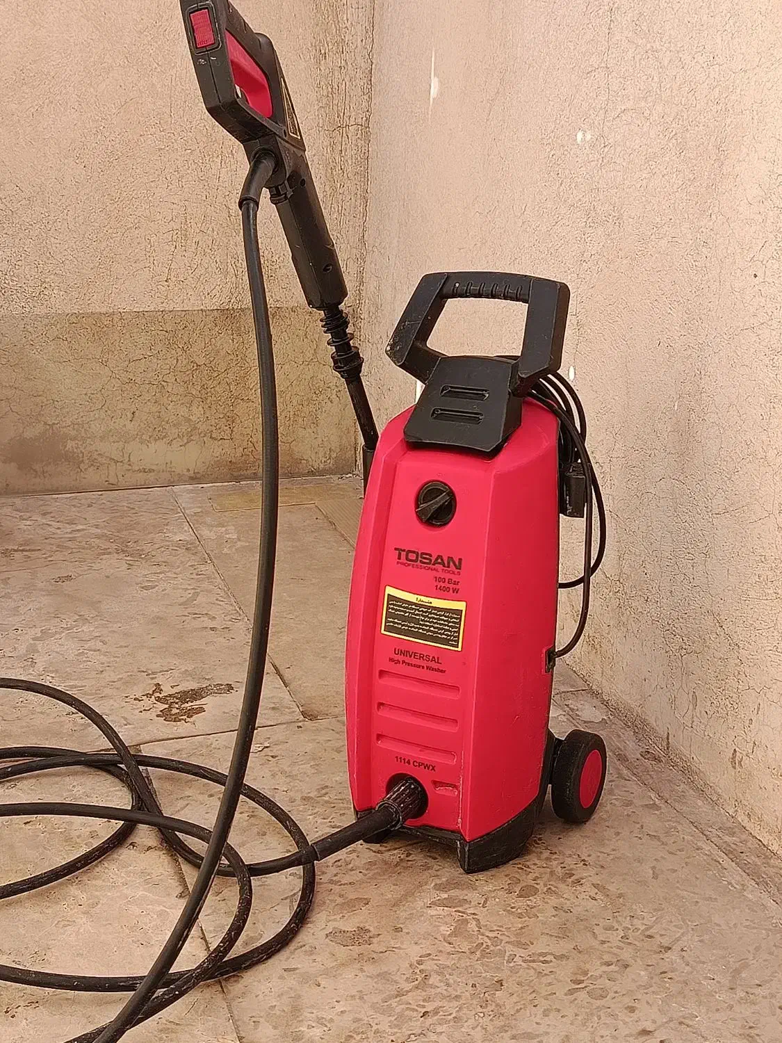 کارواش 100 بار توسن مدل 1114CPWX نو|ابزارآلات|بروجرد, |دیوار