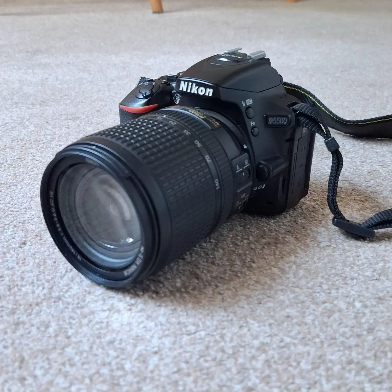 دوربین عکاسی D5500 نیکون لنز ۱۸۱۴۰ کم کار|دوربین عکاسی و فیلمبرداری|مشهد, گوهرشاد|دیوار