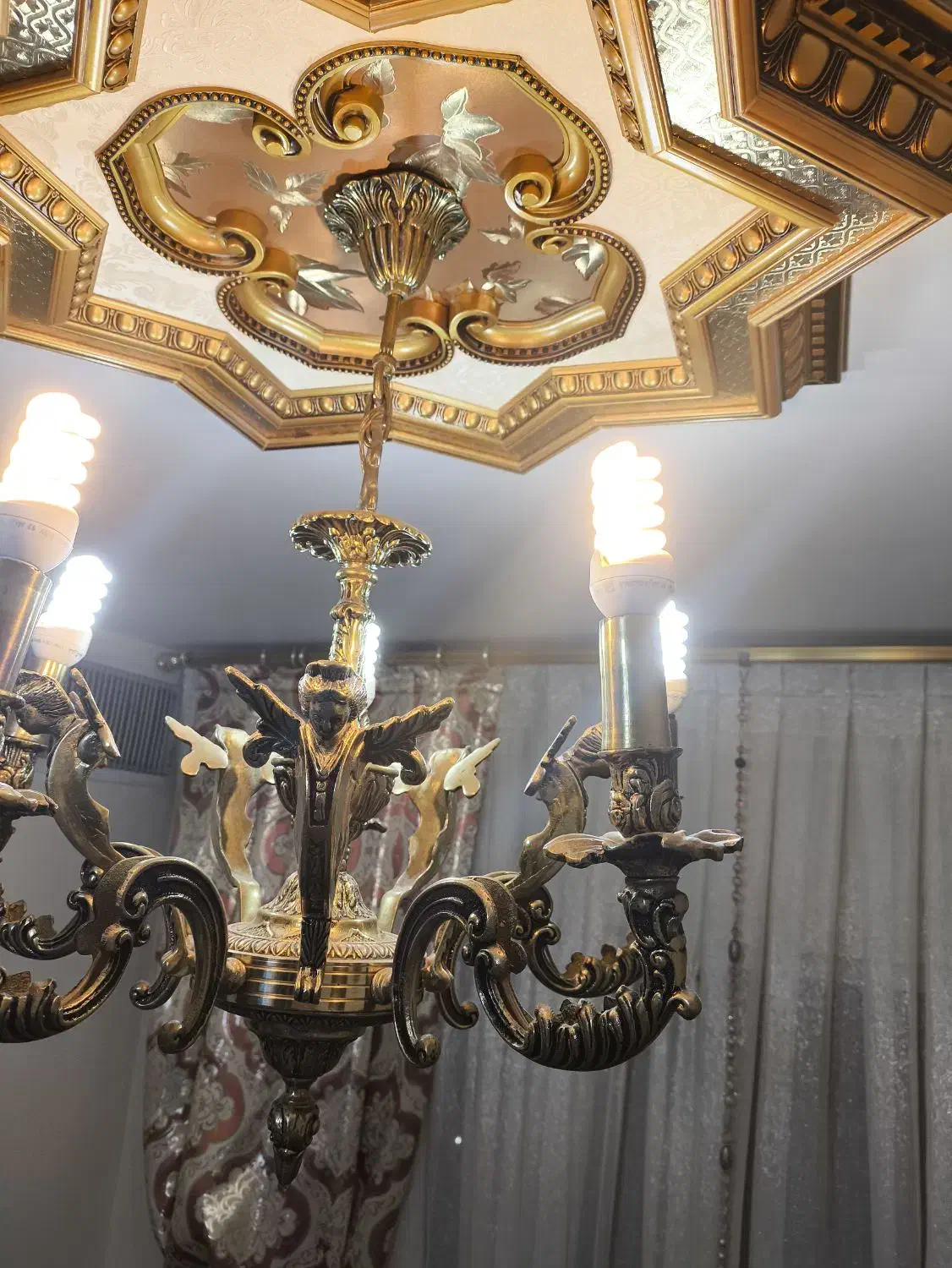 لوستر برنز|لوستر و چراغ آویز|پرند, فاز ۵|دیوار