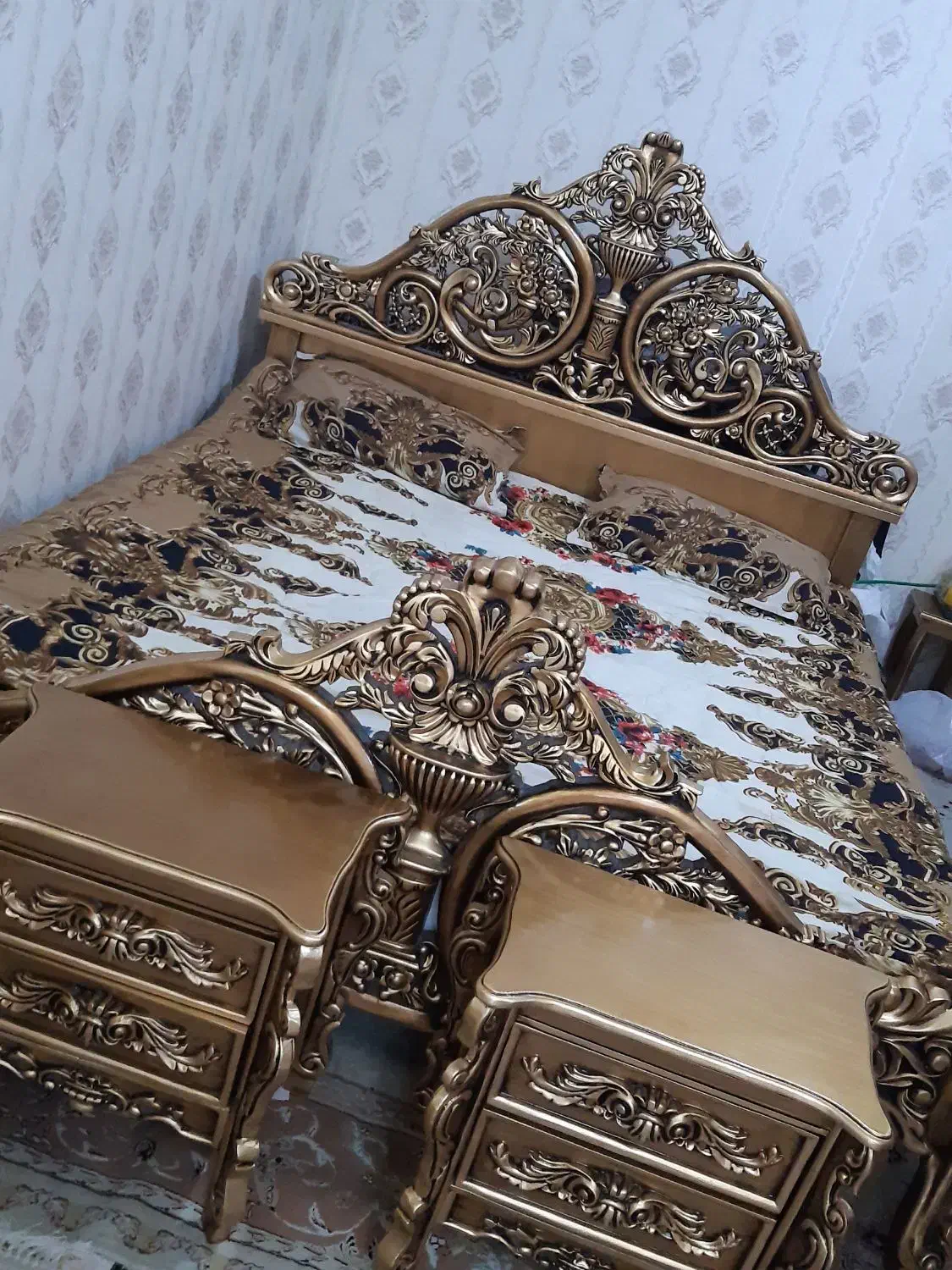 سرویس خواب سلطنتی|تخت و سرویس خواب|تهران, شهرک طالقانی|دیوار