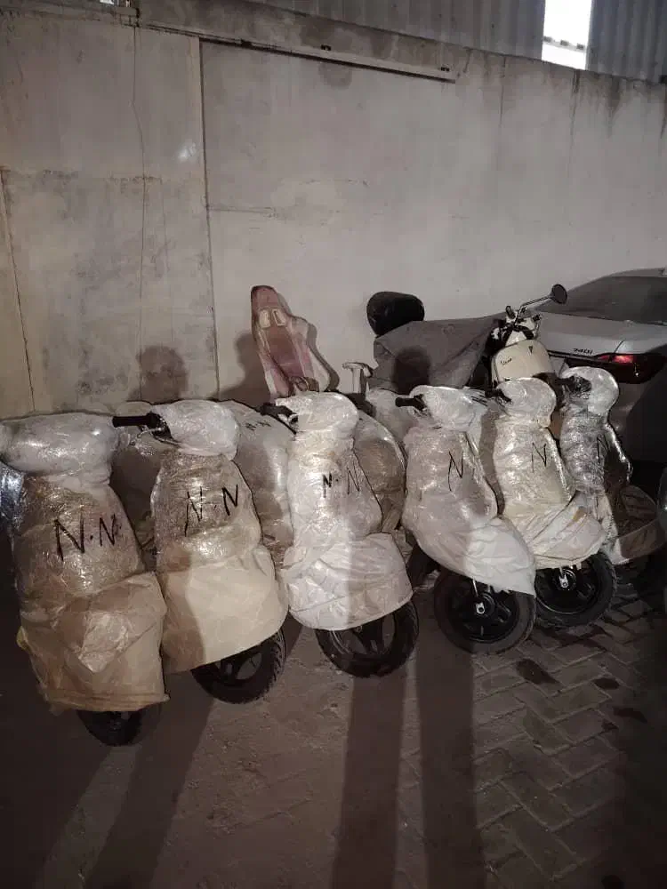 پاکشتی نو در پلاستیک|موتورسیکلت|کازرون, |دیوار