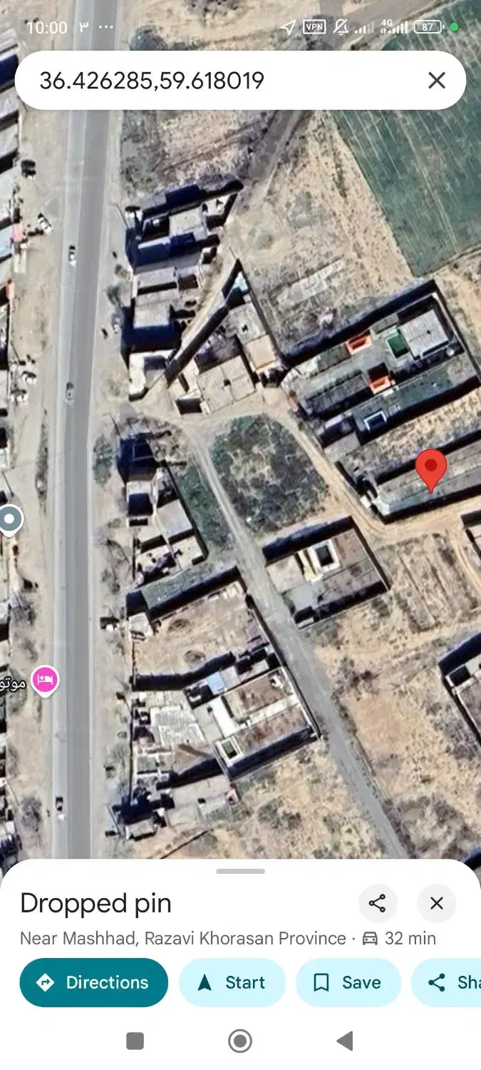 زمین دور دیوار|فروش زمین و ملک کلنگی|مشهد, لک لک|دیوار