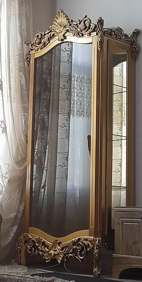 بوفه|بوفه، ویترین، کنسول|میانه, |دیوار