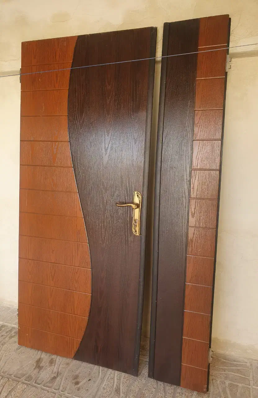 فروش دو عدد درب چوبی|مصالح و تجهیزات ساختمان|ایلام, |دیوار