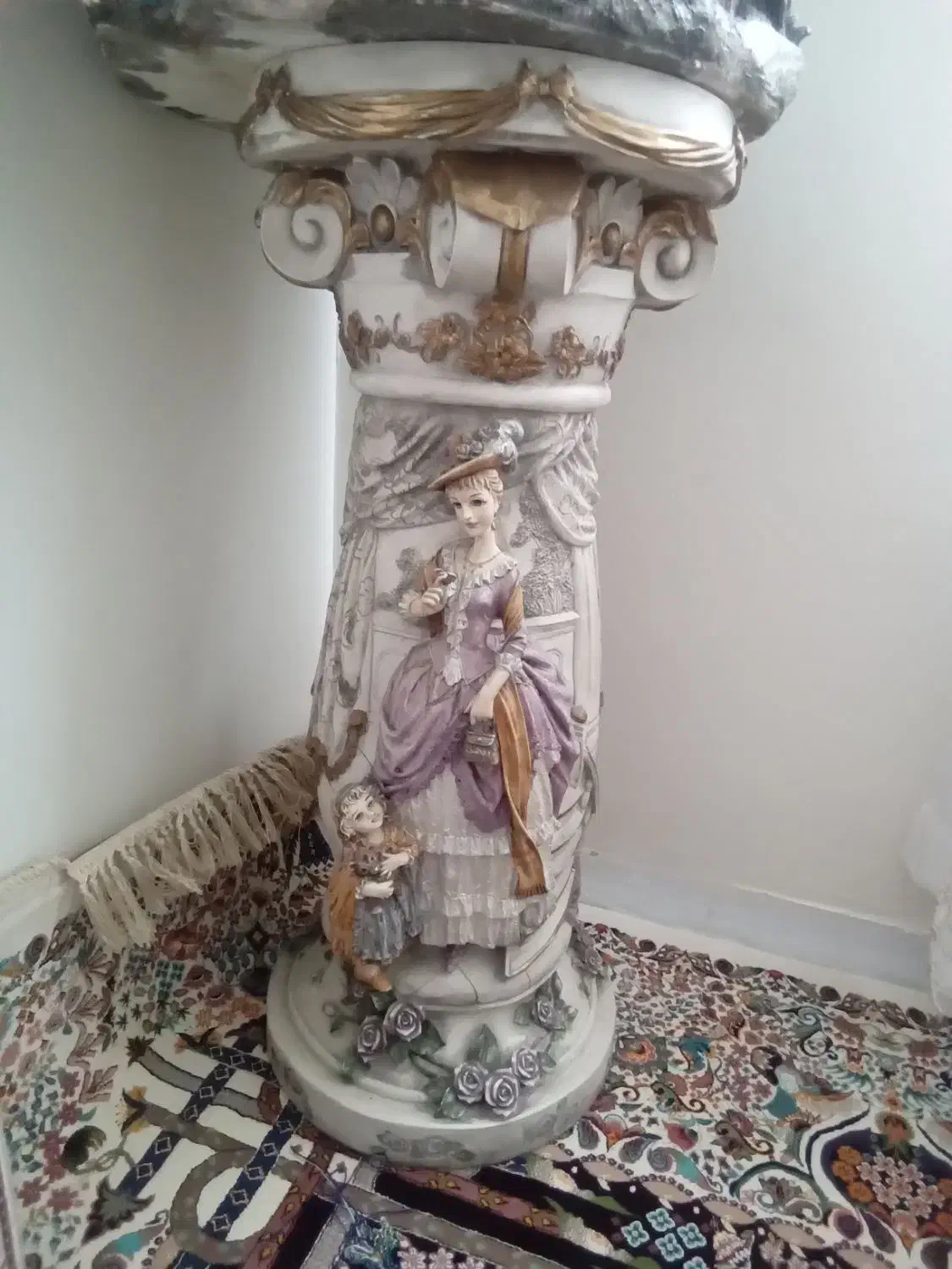 مجسمه آبنما فرشته آتنا|مجسمه، تندیس، ماکت|پرند, فاز ۶|دیوار