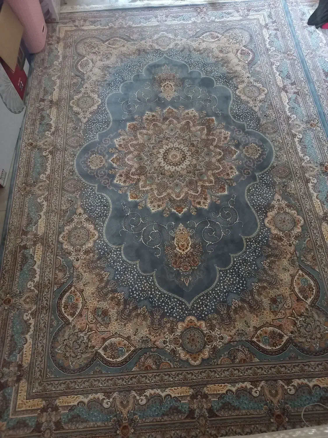 جفت فرش ۶ متری ۱۲۰۰ شانه تراکم ۳۶۰۰|فرش|تهران, وحیدیه|دیوار