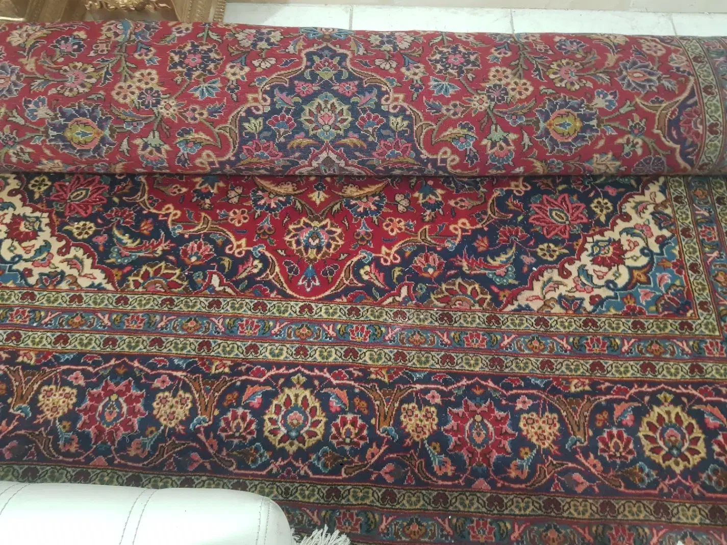 فروش قالی ۱۲ متری دست بافت کاشان|فرش|پردیس, فاز ۸|دیوار