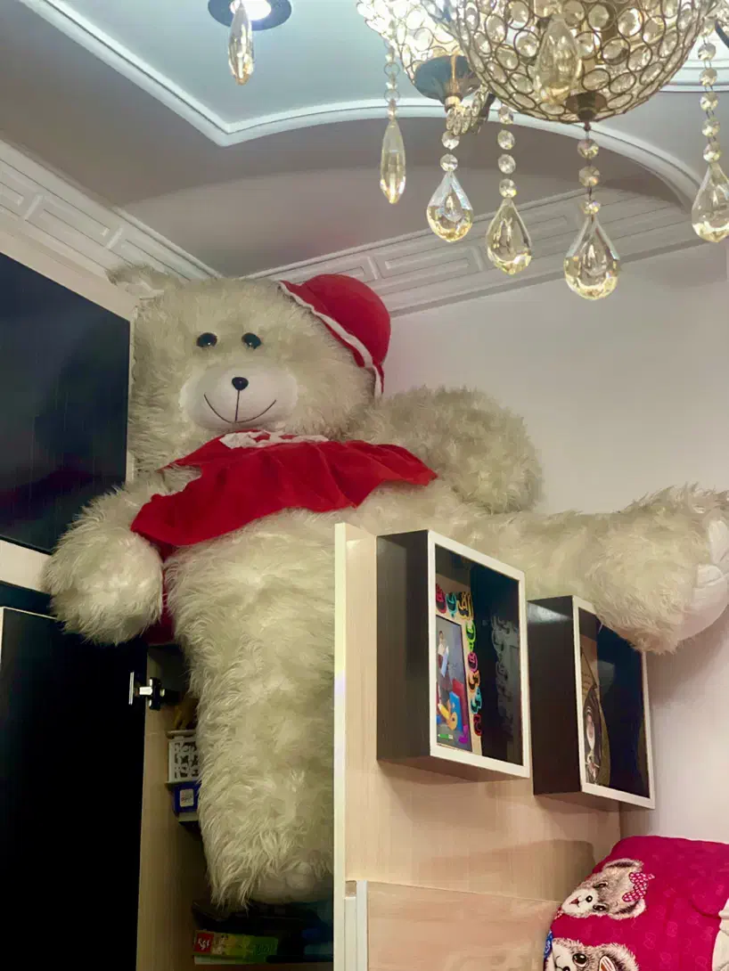 خرس دومتری خیلی بزرگ|اسباببازی بچه|زرند, |دیوار