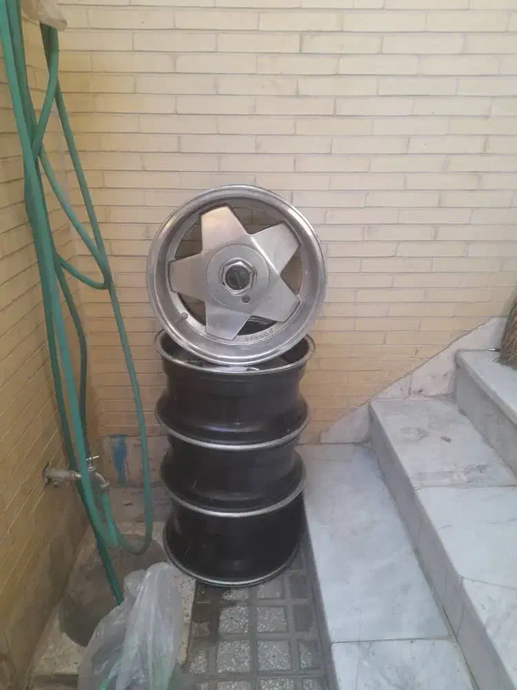 چهارعدد رینگ ولاستیک سالم|قطعات یدکی و لوازم جانبی|حمیدیا, |دیوار