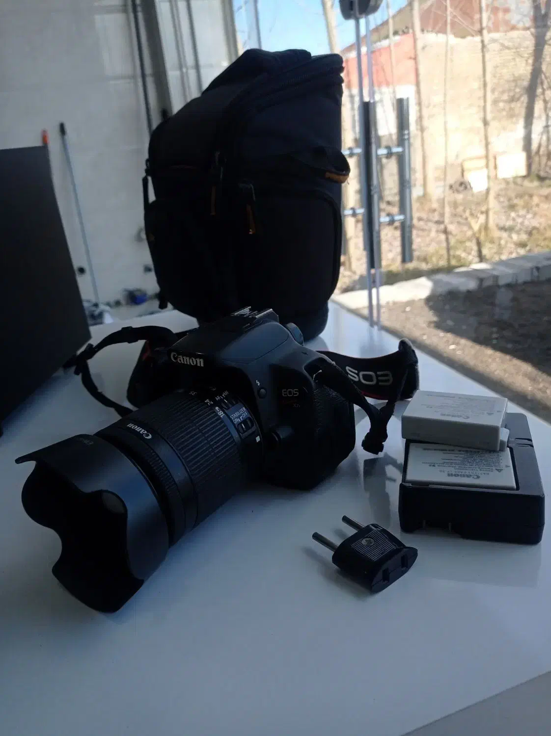 دوربین عکاسی canon 700d به همراه لوازم|دوربین عکاسی و فیلمبرداری|آستانه اشرفیه, |دیوار