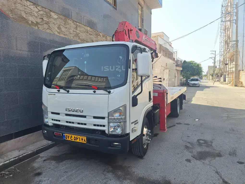 خدمات جرثقیل کفی دار 6 تن ایسوزو|خدمات حمل و نقل|بندر گناوه, |دیوار