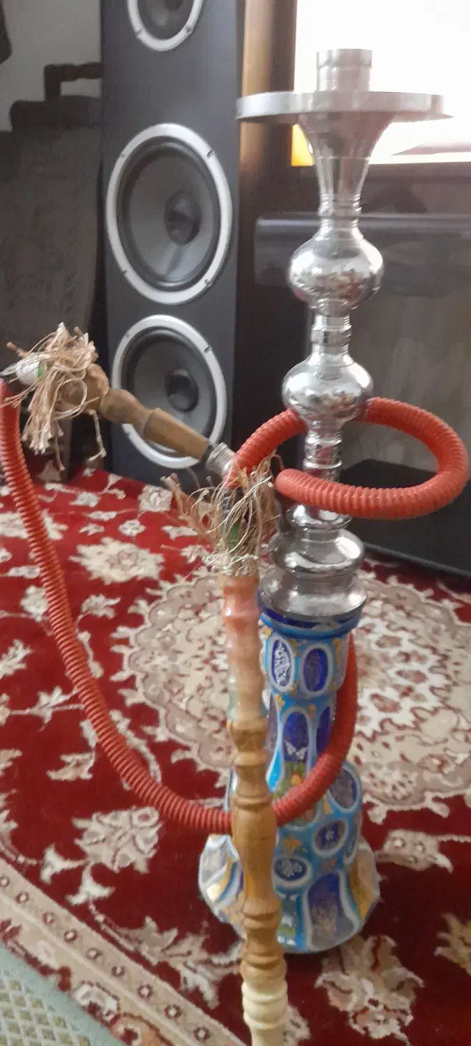 قلیون تنه برنجی ۳ملیون|صنایع دستی و سایر لوازم تزئینی|کرج, حصارک پایین|دیوار