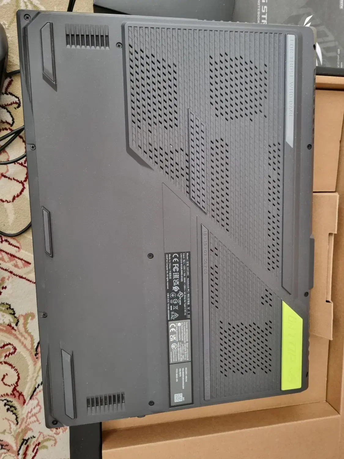 لپ تاپ rog ایسوس|رایانه همراه|تهران, آهنگ|دیوار