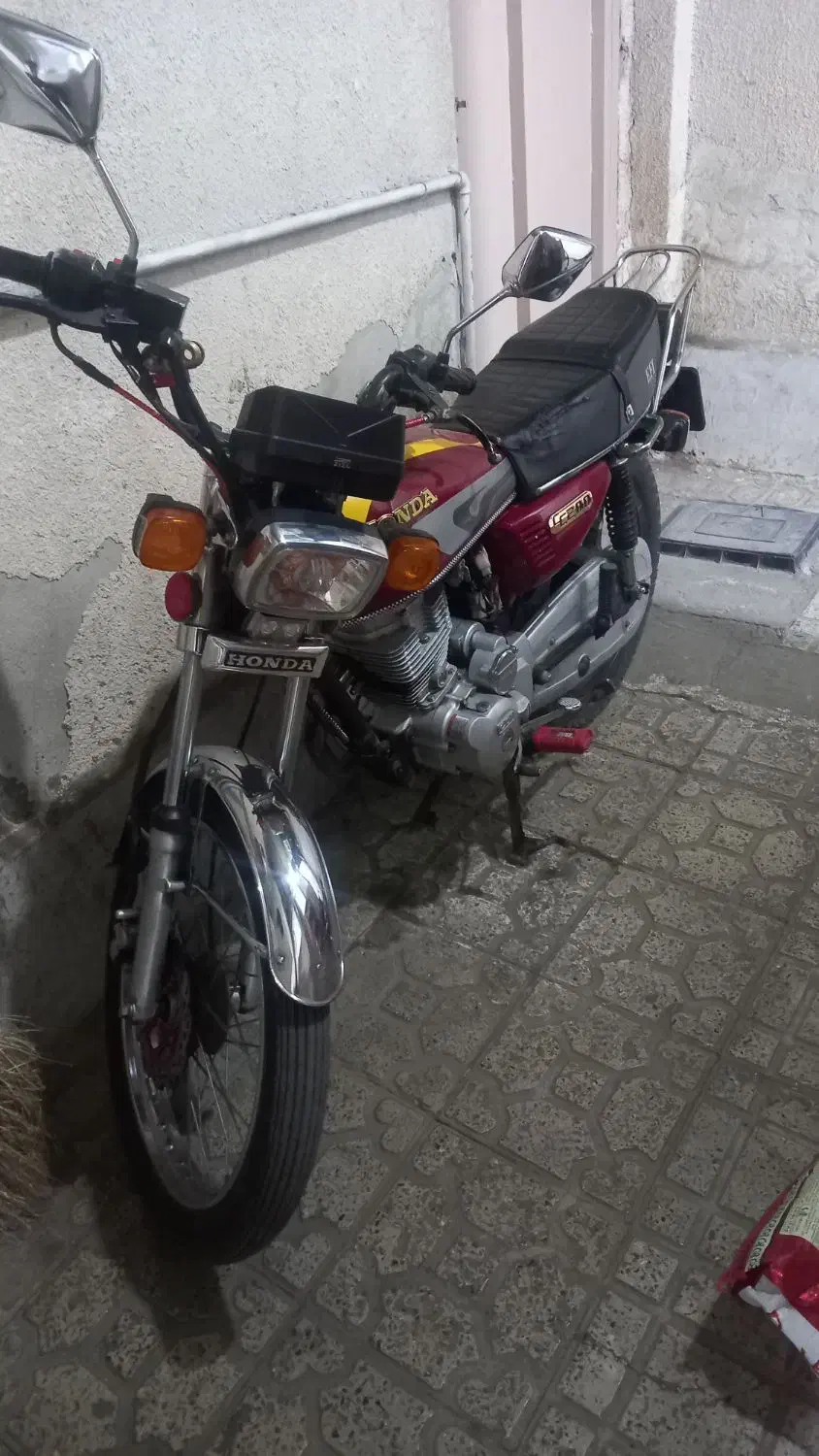 هندا۲۰۰ مدل۹۹|موتورسیکلت|کرج, کمال‌شهر|دیوار