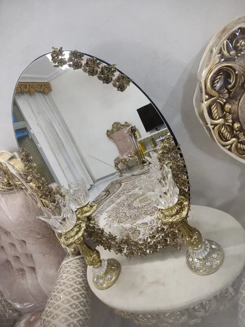 آینه وکنسول|بوفه، ویترین، کنسول|اصفهان, فجر|دیوار