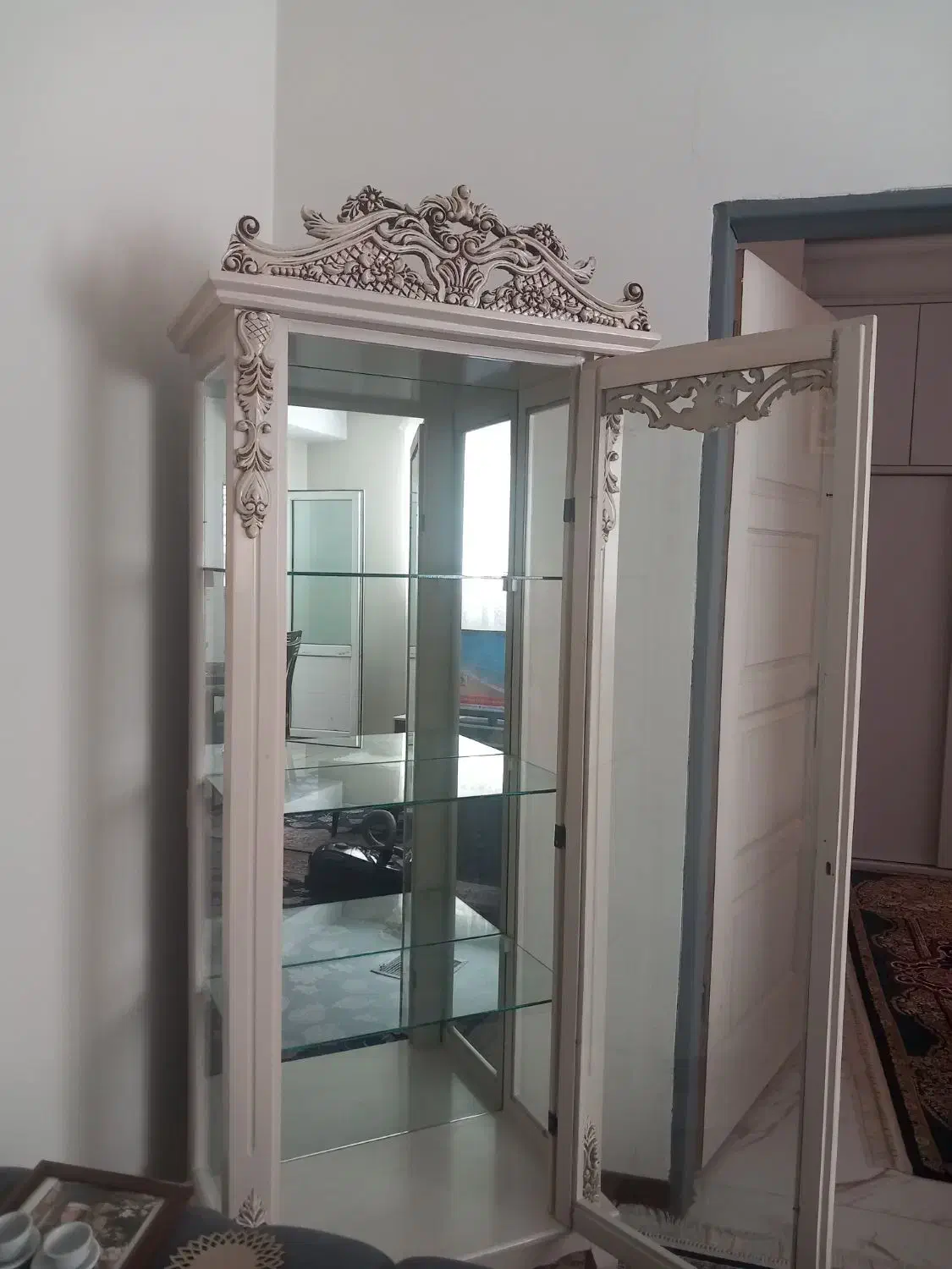 بوفه|بوفه، ویترین، کنسول|باغستان, |دیوار