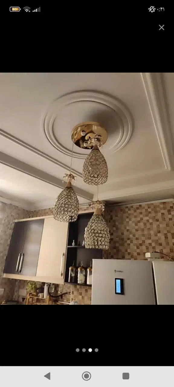 لوستر|لوستر و چراغ آویز|شاهرود, |دیوار