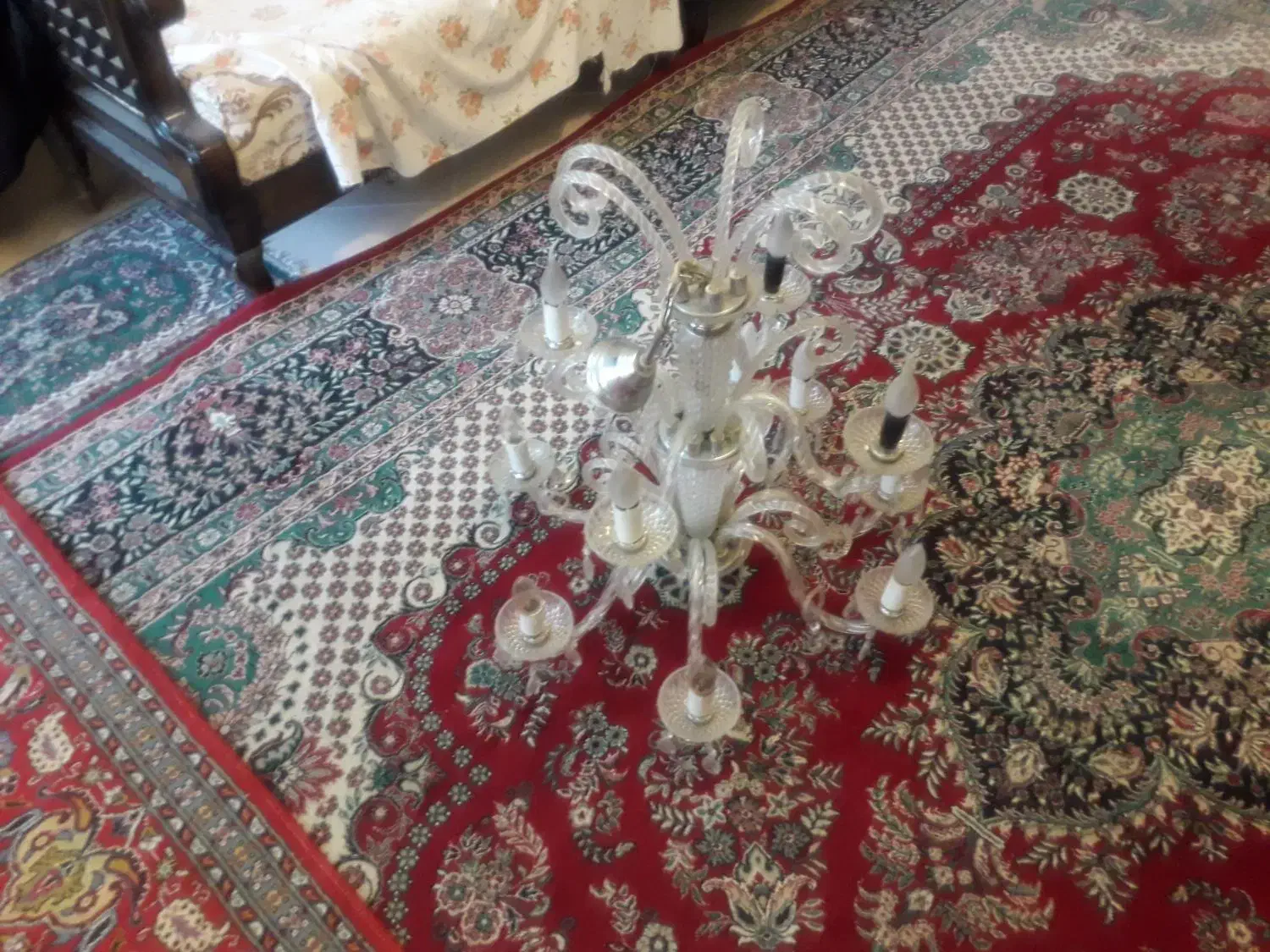 لوستر|لوستر و چراغ آویز|بروجرد, |دیوار