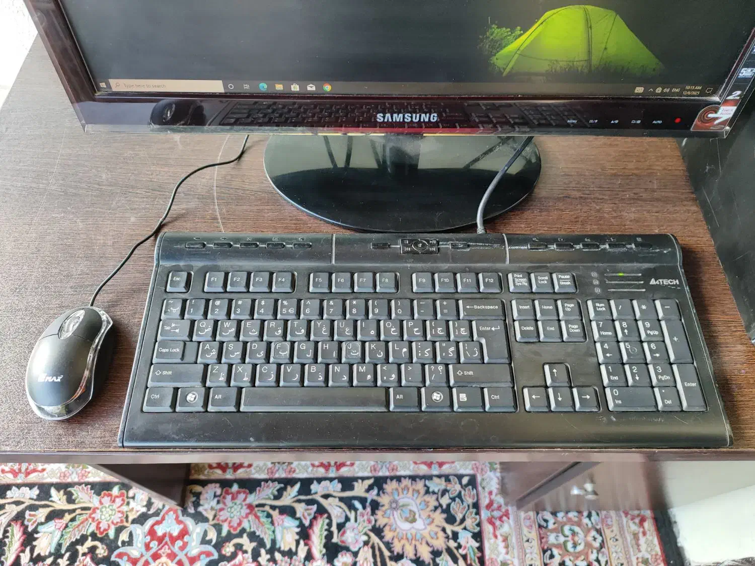 سیستمi5 ddr4 رم۱۶ هارد۱ ترا/ssd گرافیک ۸مانیتور ۲۴|رایانه رومیزی|چالوس, |دیوار