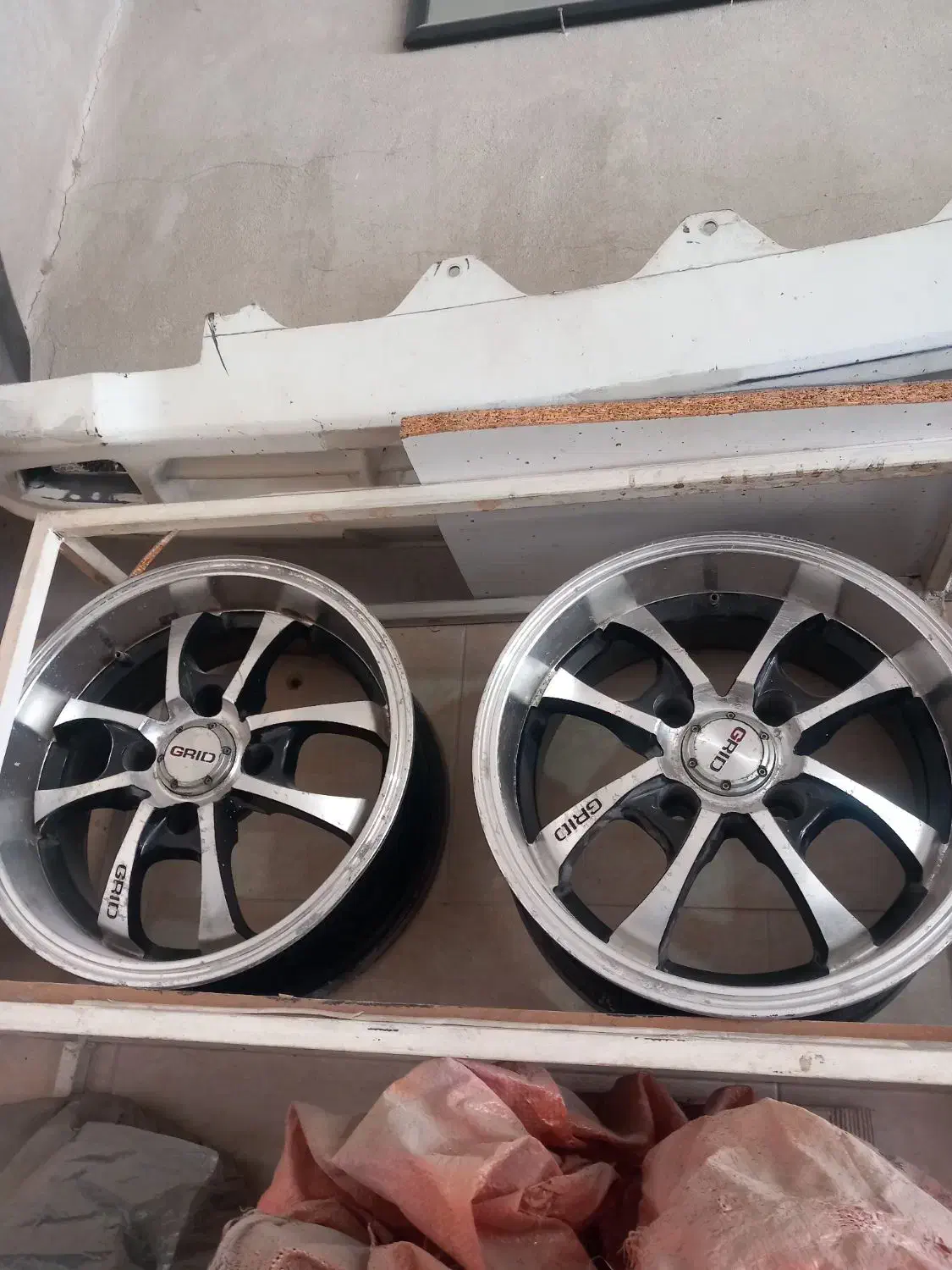 چهارحلقه رینگ اسپرت مارک گرید|قطعات یدکی و لوازم جانبی|منجیل, |دیوار