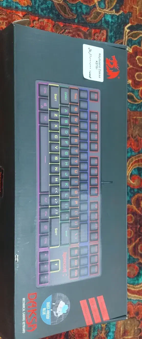کیبورد گیمینگ مکانیکال رد راگون  Red Ragon k576r|کنسول، بازی ویدئویی و آنلاین|اهواز, زیتون کارمندی|دیوار