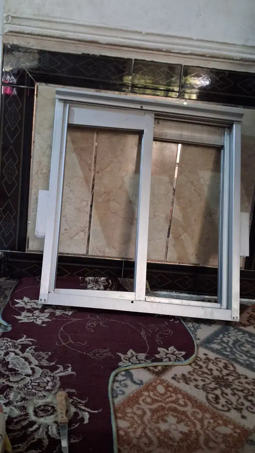 پنجره الومنیم نو سایز ۶۵در ۷۰|مصالح و تجهیزات ساختمان|خان ببین, |دیوار