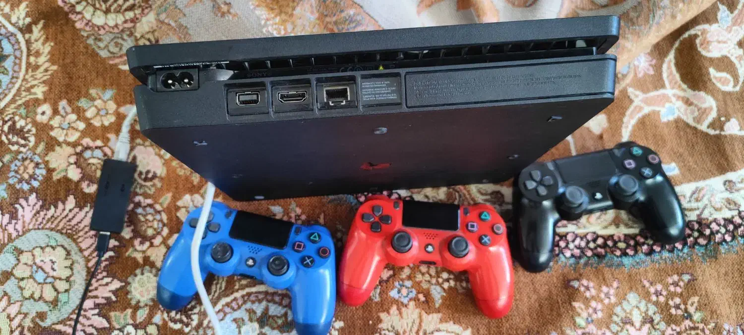 PlayStation 4 اسلیم کپی‌ خور 2دسته تمیز|کنسول، بازی ویدئویی و آنلاین|بوکان, |دیوار