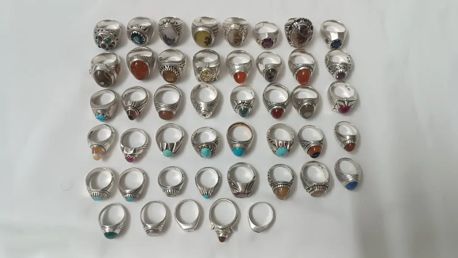 انگشتر نقره مردانه|کلکسیون اشیاء عتیقه|تهران, بوستان ولایت|دیوار