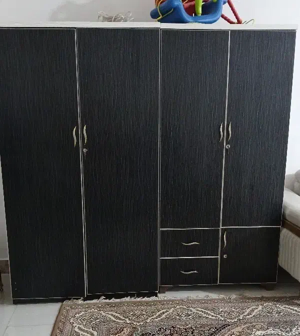 کمد لباس تمیز ومرتب جنس ام دی اف|جاکفشی، کمد، دراور|نگین شهر, |دیوار