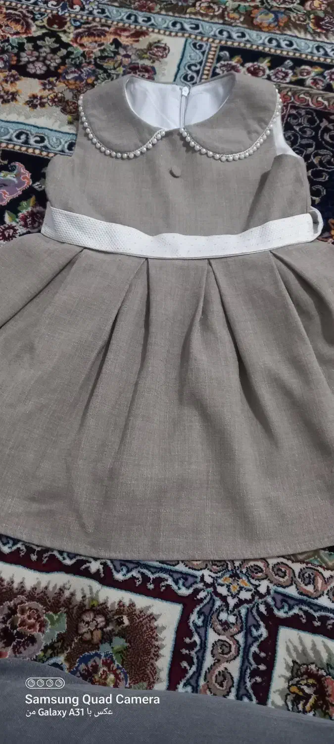 سارافون دخترونه مجلسی|کفش و لباس بچه|مشهد, تلگرد|دیوار