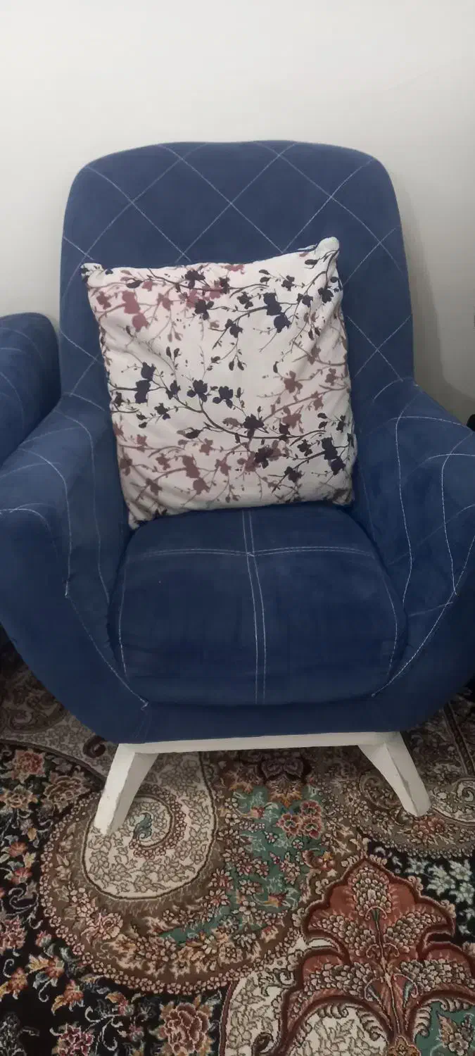 یه دست مبل چهارنفره|مبلمان خانگی و میز عسلی|مهاجران, |دیوار