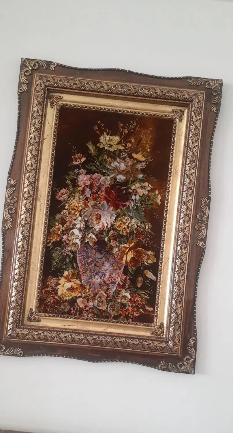 تابلو فرش دستباف  تمام ابریشم|تابلو فرش|سنندج, |دیوار