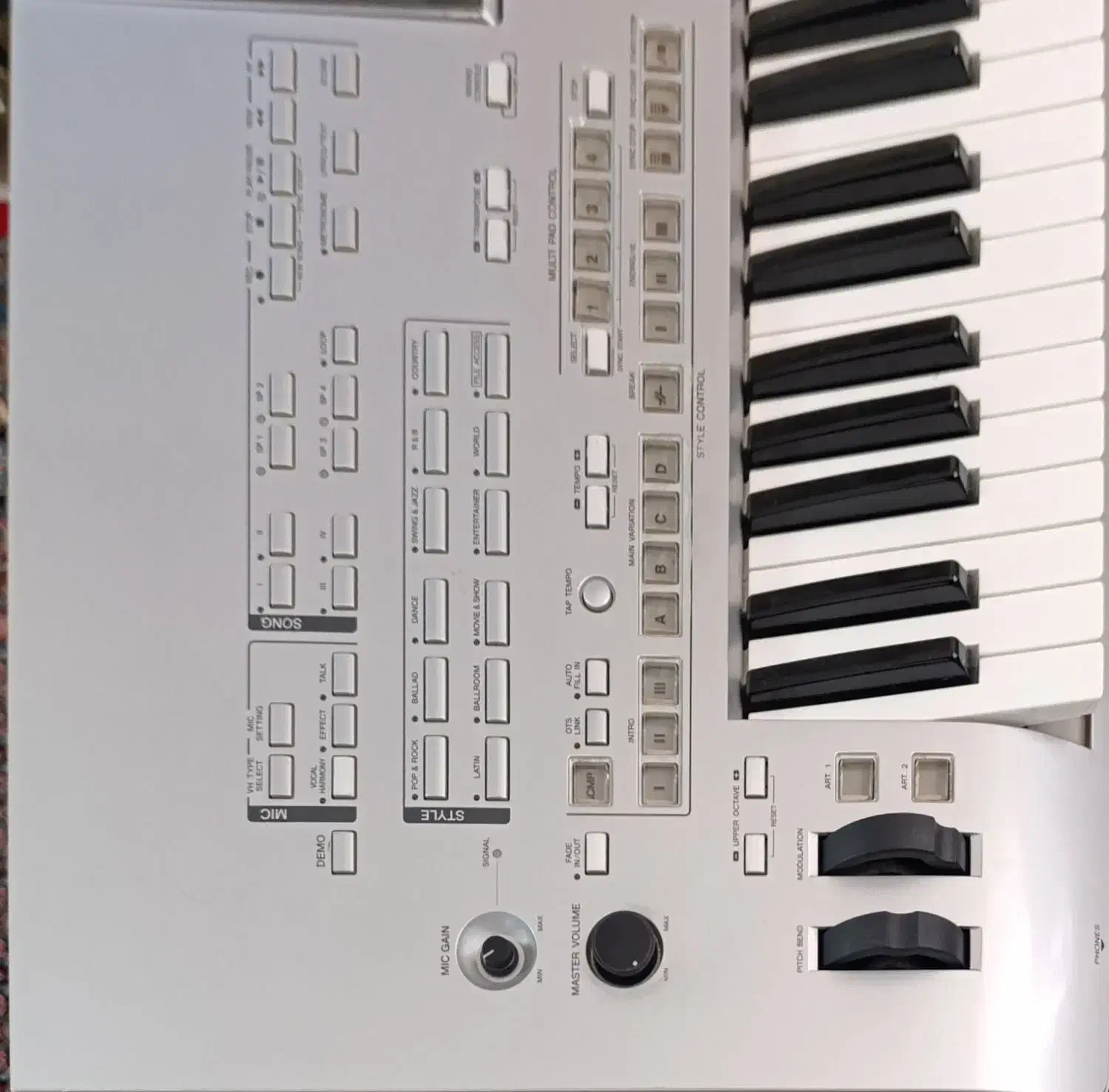 ارگ تایروس ۴و۵|پیانو، کیبورد، آکاردئون|اردبیل, |دیوار