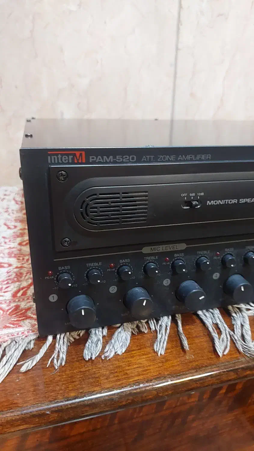 آمپلی حرفه ای اینترم INTERM|سیستم صوتی خانگی|تهران, جوادیه|دیوار