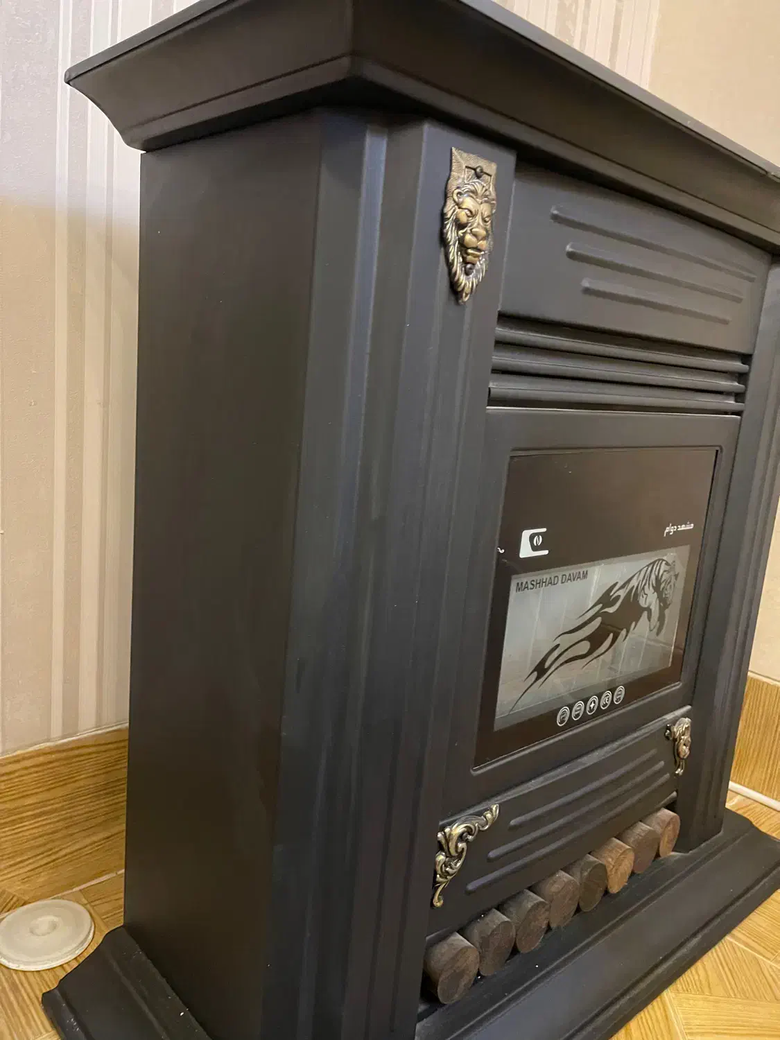 بخاری شومینه ای نو|بخاری، هیتر، شومینه|سمنان, |دیوار