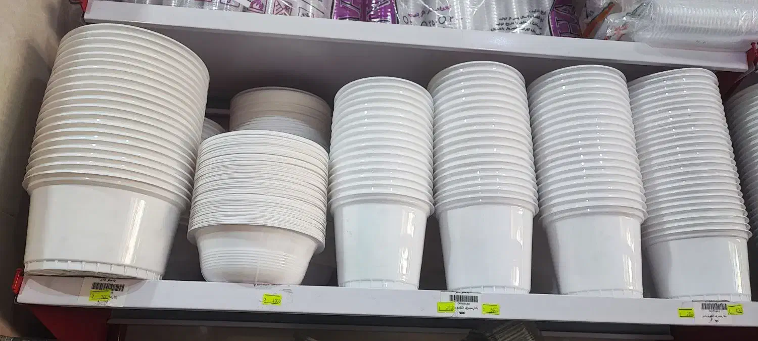 ظرف یکبارمصرف و لیوان|ظروف نگهدارنده، پلاستیکی، یکبارمصرف|رباطکریم, رباطکریم|دیوار