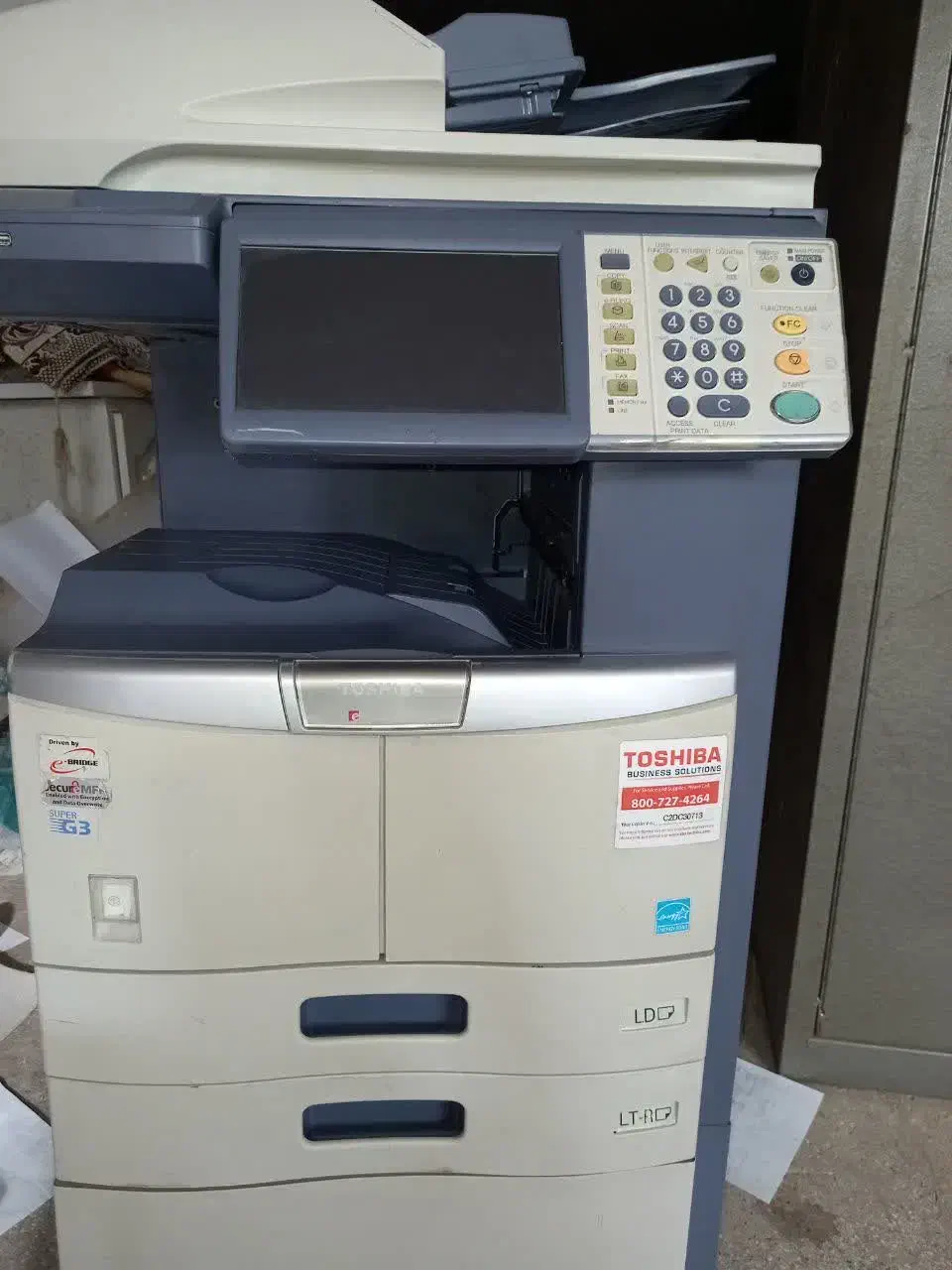 دستگاه فتو کپی توشیبا 356|پرینتر، اسکنر، کپی، فکس|اسفراین, |دیوار