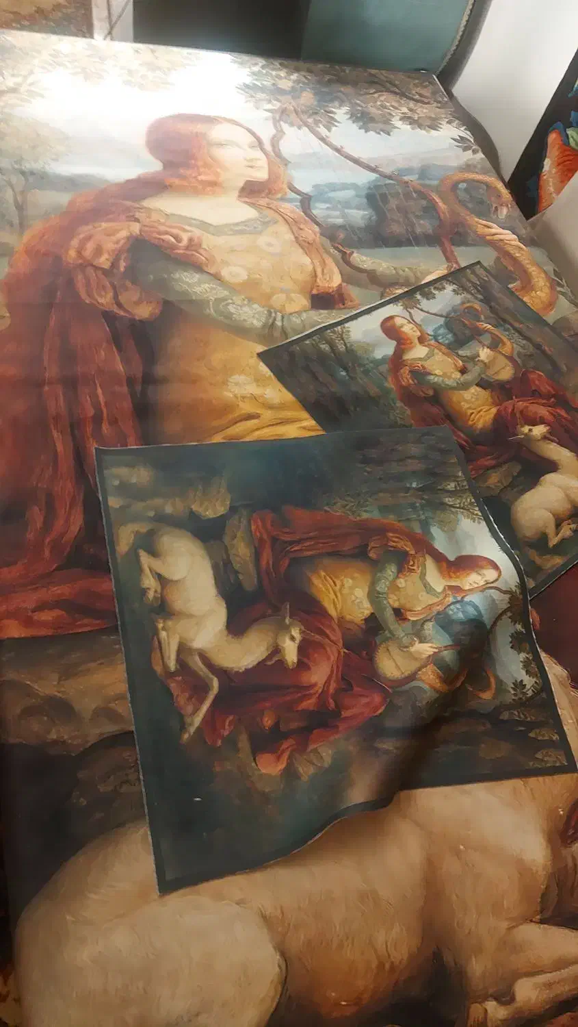 مخمل آنتیک|تابلو، نقاشی، عکس|تهران, استخر|دیوار