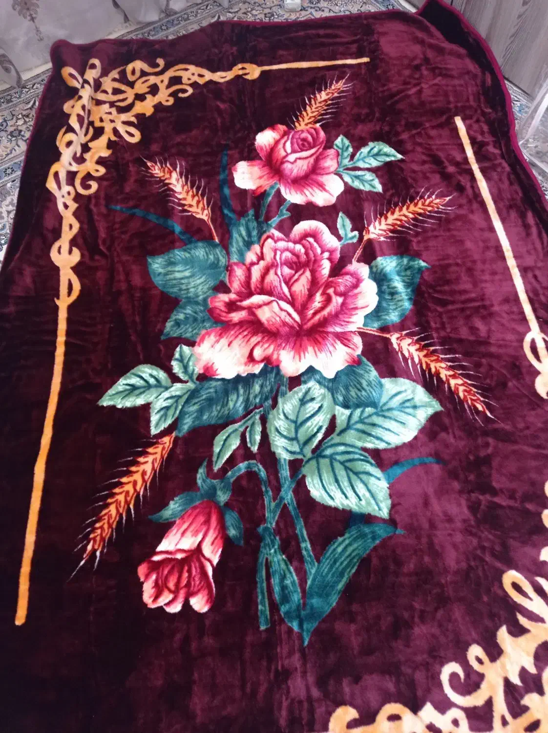 پتو دونفره معمولی|رختخواب، بالش، پتو|پاکدشت, پاکدشت (مامازند)|دیوار