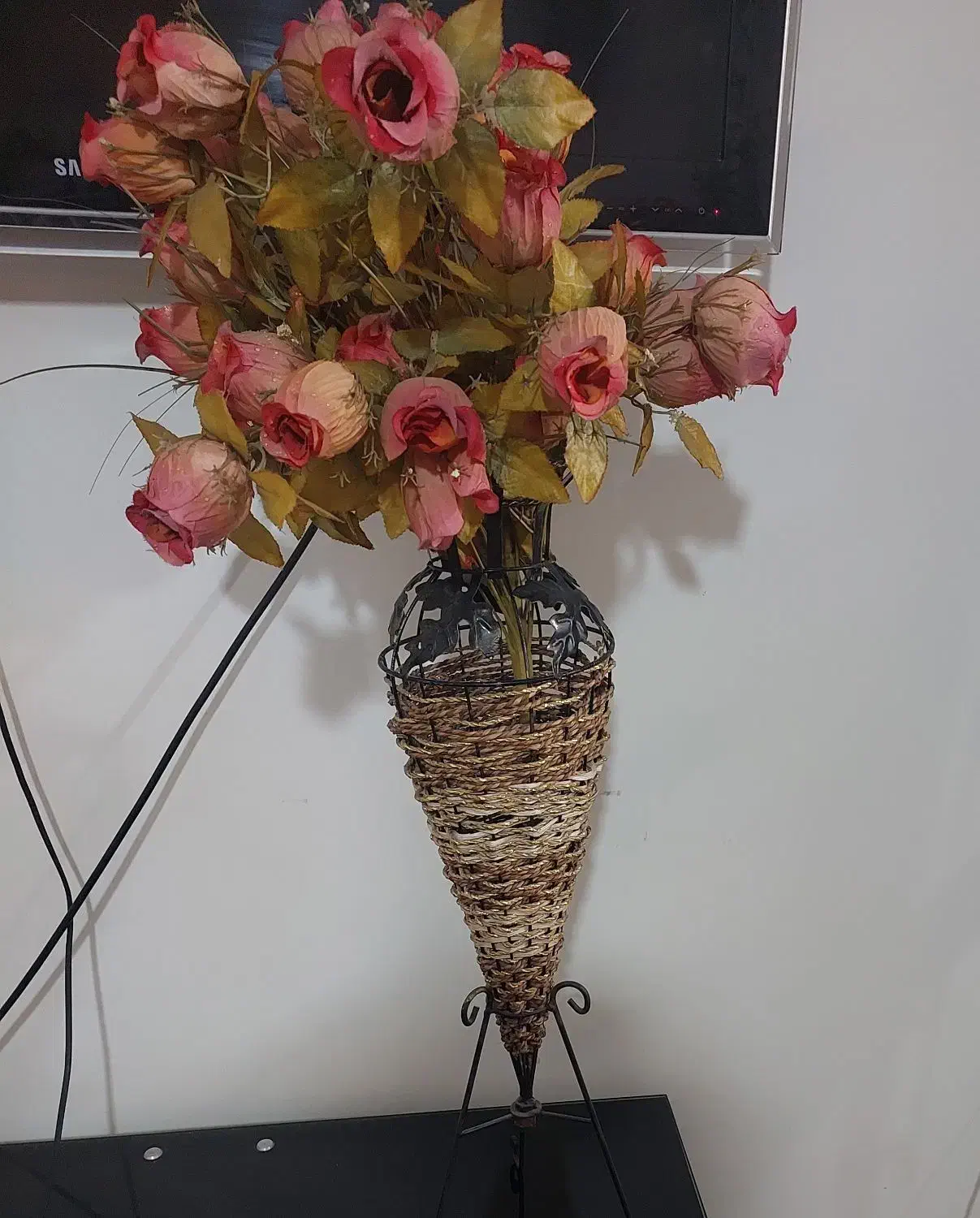 گل مصنوعی همراه گلدان|گل مصنوعی|تهران, خرمشهر|دیوار