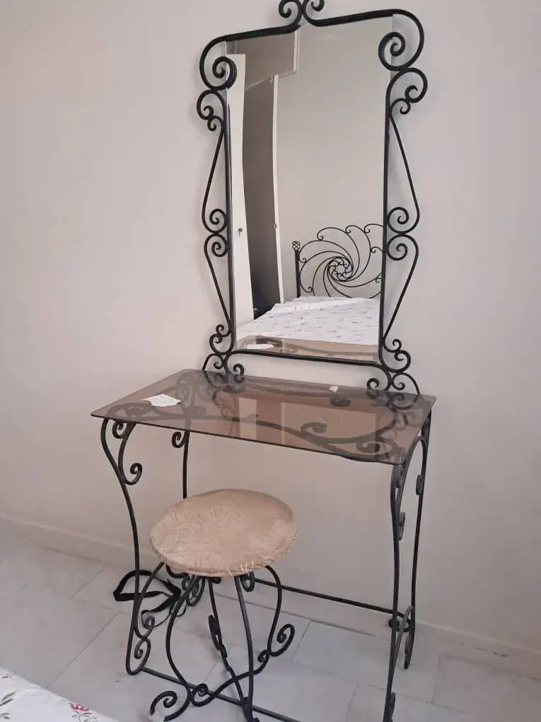 تخت‌خواب دو‌نفره با تشک + میز آرایش ست|تخت و سرویس خواب|تهران, تهرانپارس غربی|دیوار