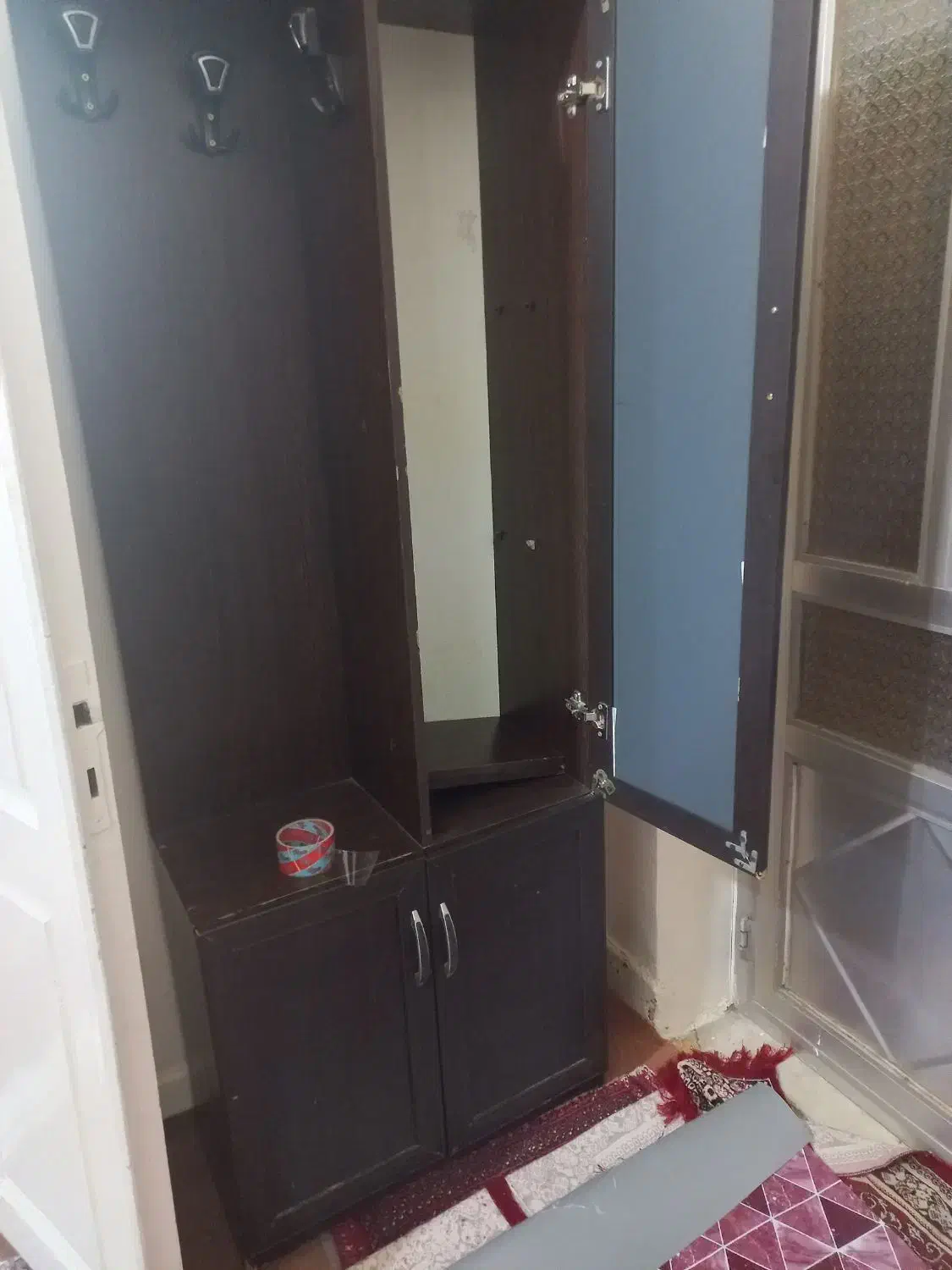 جاکفشی|جاکفشی، کمد، دراور|سراب, |دیوار