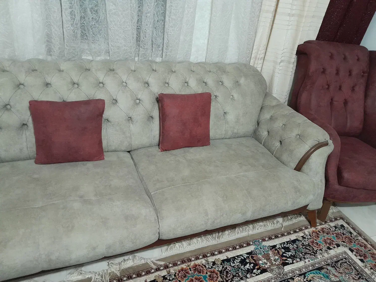 مبل چستر ۸ نفره|مبلمان خانگی و میز عسلی|دماوند, گیلاوند|دیوار