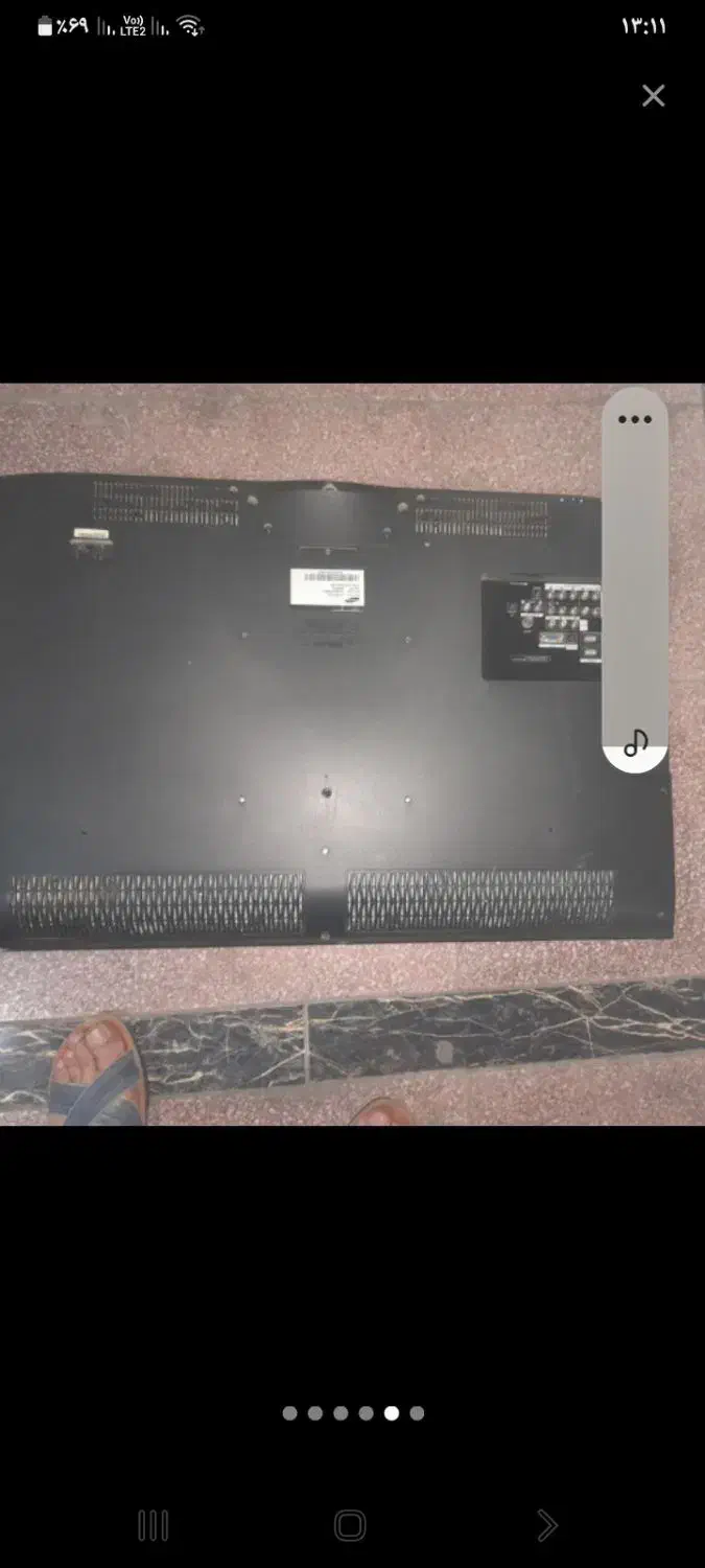 ال سی دی سامسونگ پنل ضربه خورده|تلویزیون و پروژکتور|ری, سیزده آبان|دیوار