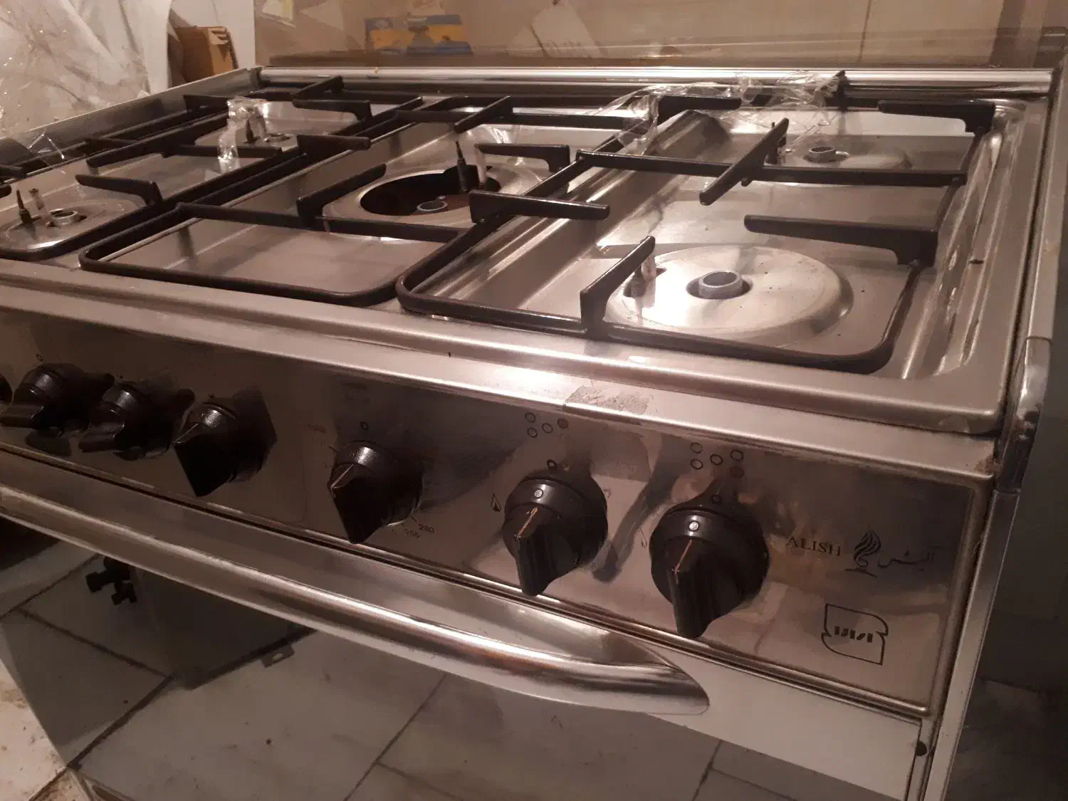 فروش اجاق گاز آلیش ۵ شعله|اجاق گاز و لوازم برقی پختوپز|تهران, تهرانپارس جنوبی|دیوار